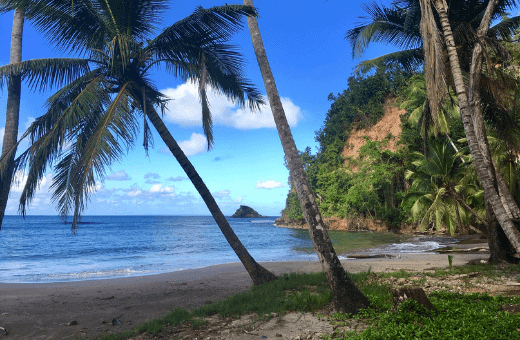 Plages des antilles plage de Batibou Dominique
