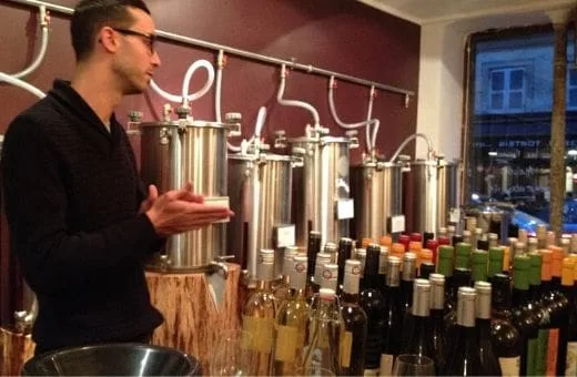 Atelier assemblage de vin