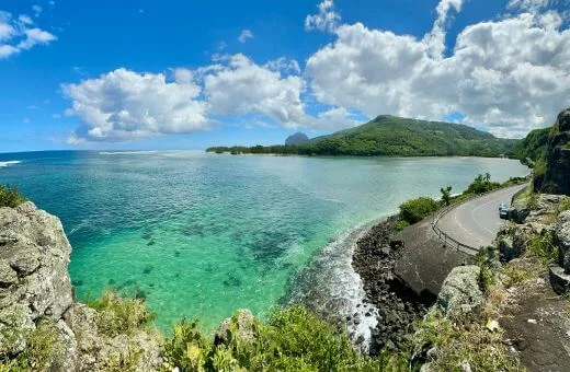 Mer turquoise paysage ile Maurice