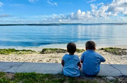 Voyage en famille en octobre plage soleil ile maurice