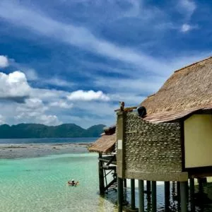Misool Eco Resort. lune de miel surprise en Indoénsie