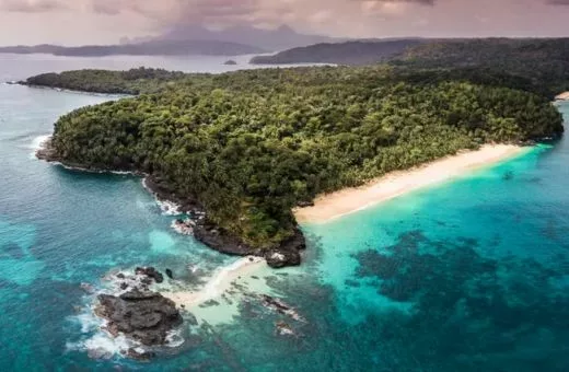 São Tomé omali lodge plage paradisiaque sauvage