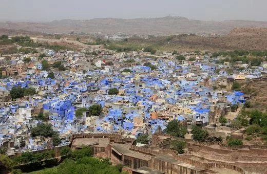 voyage en famille en Inde Rajasthan Jodhpur ville bleue